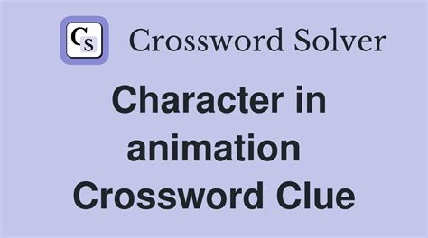 crossword clue animation|animation crossword clues dan word.